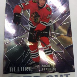 2020-2021 Upper Deck Allure Iced Out Nicolas Beaudin