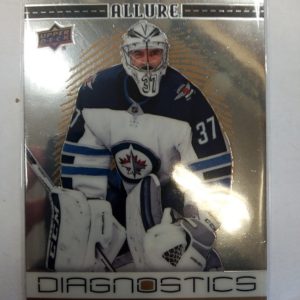 2020-2021 Upper Deck Allure Diagnostics Connor Hellebuyck