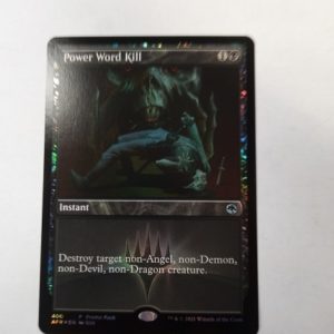 Power Word Kill - Adventures in the Forgotten Realms: Promos  foil