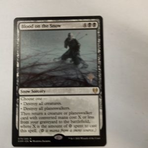 Blood on the Snow (V.2) - Kaldheim: Promos