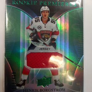2018-2019 Upper Deck Trilogy Rookie Premieres Henrik Borgström