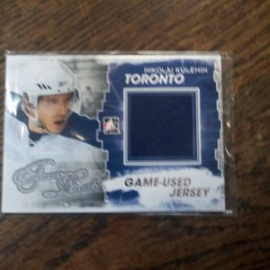 2012-13 in the game Nikolai Kulemin game used jersey