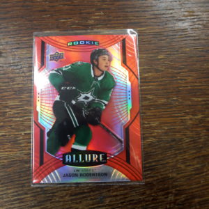 2020-21 UD allure Jason Robertson Red Raibow rookie