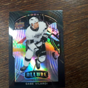 2020-21 UD allure Gabe Vilardi rookie black diamond