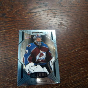 2020-21 UD allure Pavel Francouz rookie