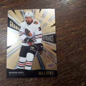 2020-21 UD allure Brandon Hagel Grand Entrance