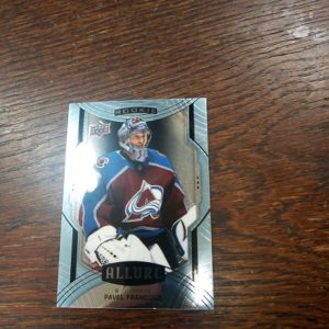 2020-21 UD allure Pavel Francouz rookie