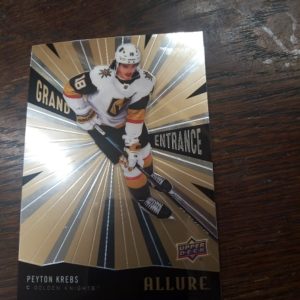 2020-21 UD allure Payton Krebs grand entrance