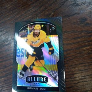 2020-21 UD allure Roman Josi black raibow