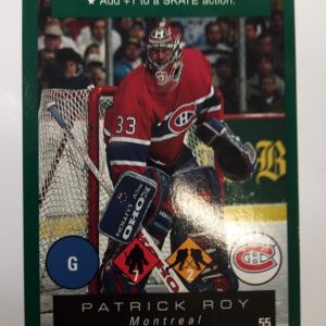 1994-1995 Playoff Hockey One on One Challenge Patrick Roy (SKATE)
