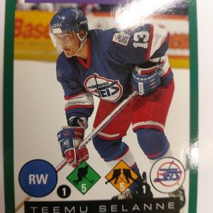 1995 Playoff CCG One on one Challenge Teemu Selänne #219