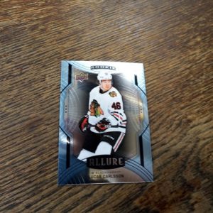 2020-21 UD allure Lucas Carlsson rookie