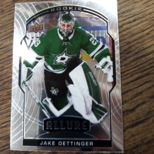 2020-21 UD allure rookie Jake Oettinger