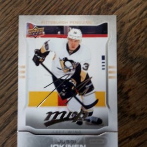 2014-15 MVP Jussi Jokinen silver script singature