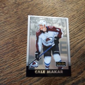 2020-21 UD OPC platium Cale Makar pink