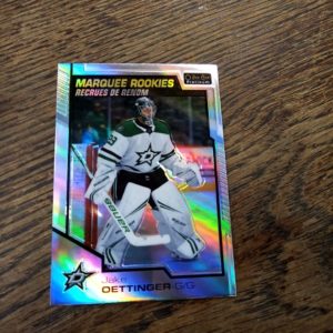 2020-21 UD OPC platium Jake Oettinger marquee rookies rainbow