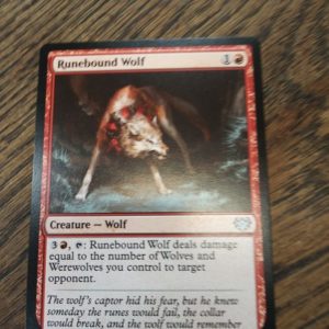 Runebound Wolf - Innistrad: Crimson Vow