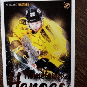 2021-22 Cardset Hometown Heroes - Jaakko Rissanen