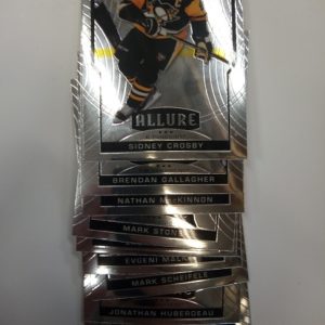 2020-2021 Upper Deck Allure 10 pelaajan korttipaketti