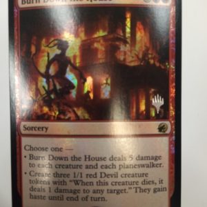 Burn Down the House - Planeswalker-leima (Foil)