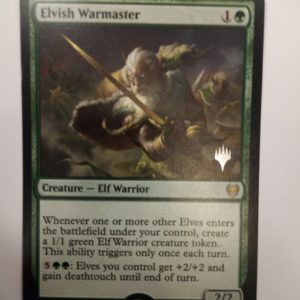 Elvish Warmaster - Planeswalker-leima