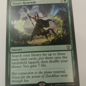 Nissa's Renewal - Commander: Zendikar Rising