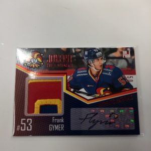 2016-17 KHL Frank Gymer signature game used jersey, Jokerit
