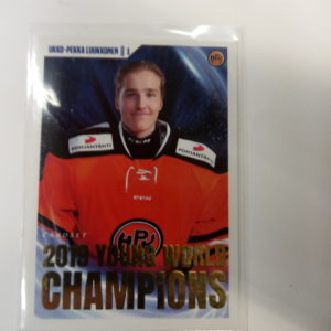 2019-20 limited edition young worlds champions Ukko-Pekka Luukkonen