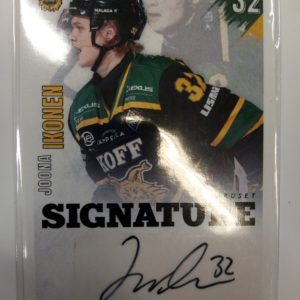 2020-2021 Cardset SM-Liiga Signature Joona Ikonen