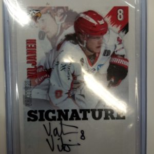 2020-2021 Cardset SM-Liiga Signature Valtteri Viljanen