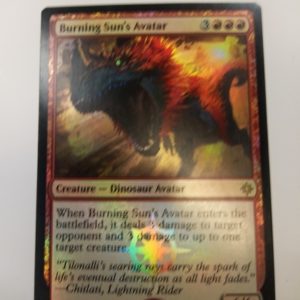 Burning Sun's Avatar - Buy a Box Promos