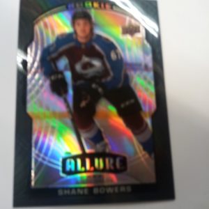 2020-2021 US allure rookie Nathan MacKinnon black raibow