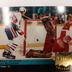 1995-96 Collector's Choice Wayne Gretzky Records Collection #G1