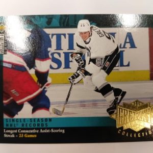 1995-96 Collector's Choice Wayne Gretzky Records Collection #G6