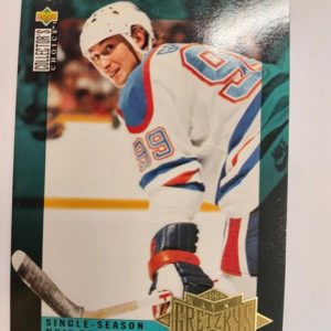 1995-96 Collector's Choice Wayne Gretzky Records Collection #G8