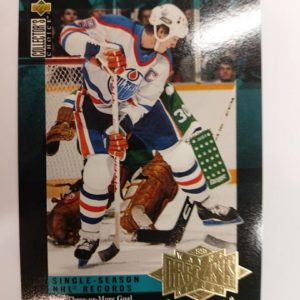 1995-96 Collector's Choice Wayne Gretzky Records Collection #G4
