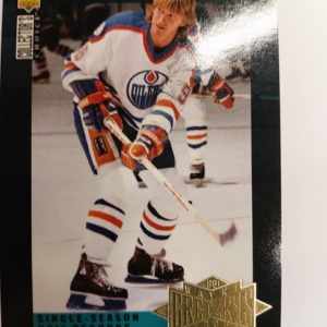 1995-96 Collector's Choice Wayne Gretzky Records Collection #G2
