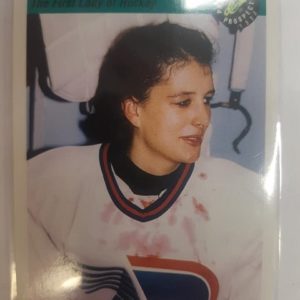 1993 Classic Exclusive Manon Rheaume The First Lady of Hockey #2