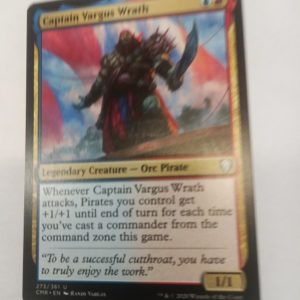 Captain Vargus Wrath - Commander Legends