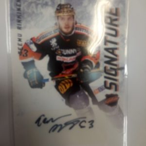 2015-2016 Cardset SM-Liiga Signature Teemu Rinkinen