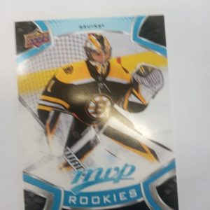 2021-2022 UD mvp rookies Jeremy Swayman