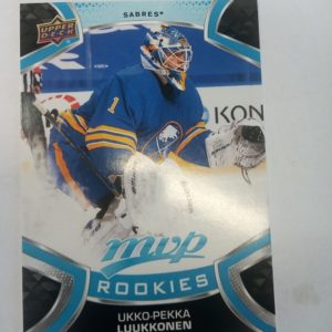 2021-2022 UD mvp rookies Ukko-Pekka Luukonen