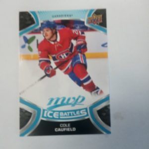 2021-2022 UD mvp Watch Ice Battles Cole Caufield