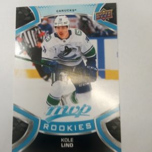 2021-2022 UD mvp rookies Kole Lind