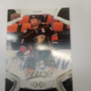 2021-2022 UD mvp Ryan Getzlaf white signature