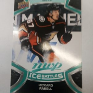 2021-2022 UD mvp ice battles Rickard Rakell
