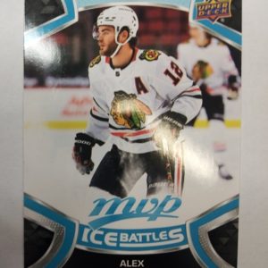 2021-2022 Upper Deck MVP Blue Ice Battles Alex DeBrincat