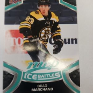 2021-2022 Upper Deck MVP ice battles Brad Marchand