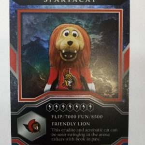 2021-2022 Upper Deck MVP Mascots Spartacat