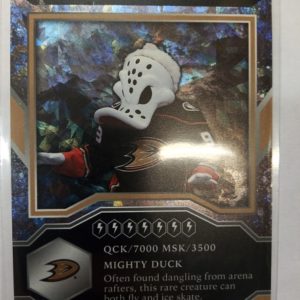 2021-2022 Upper Deck MVP Mascots Wild Wing (Foilboard)